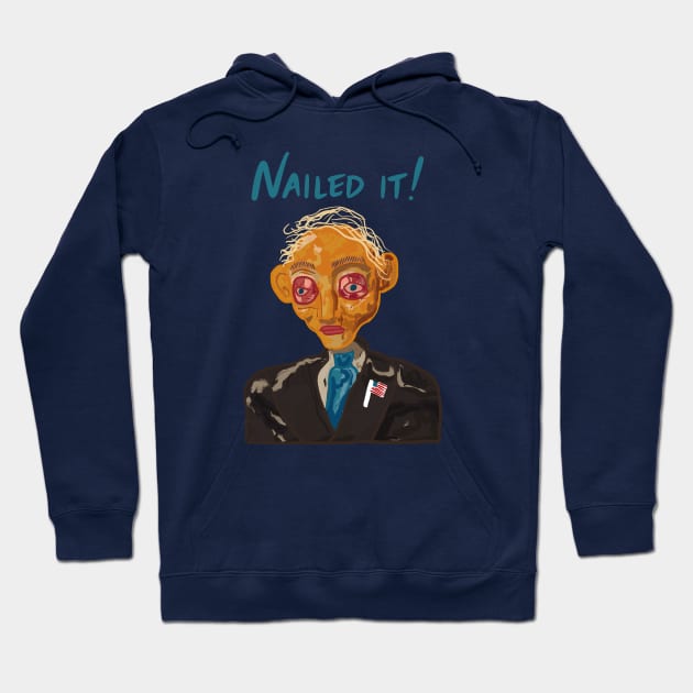 Nailed It! Trump cake Hoodie by Hoagiemouth